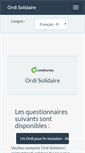 Mobile Screenshot of ordi-solidaire.net